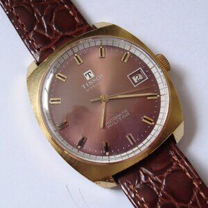 VINTAGE AUTOMATIC TISSOT VISODATE ,RUN GREAT